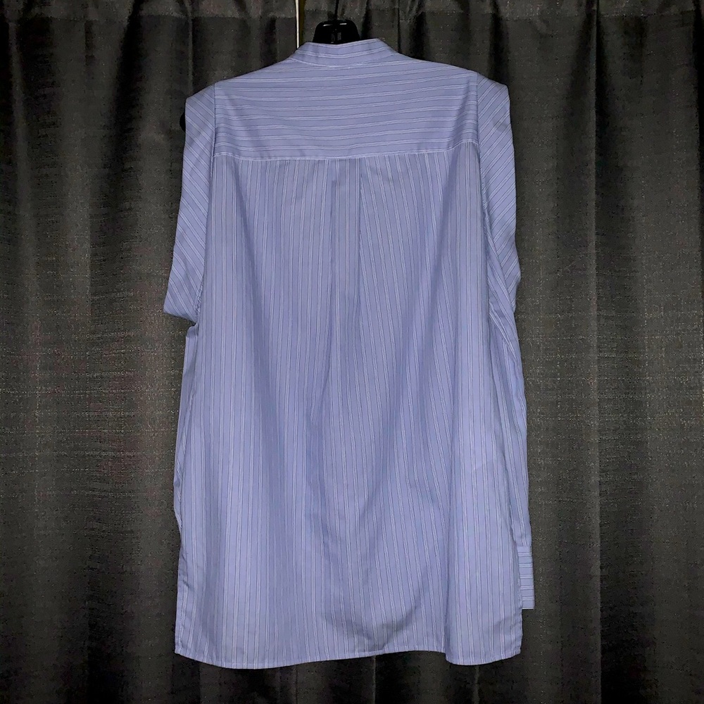 Cold Shoulder Button Down Shirt - image 2